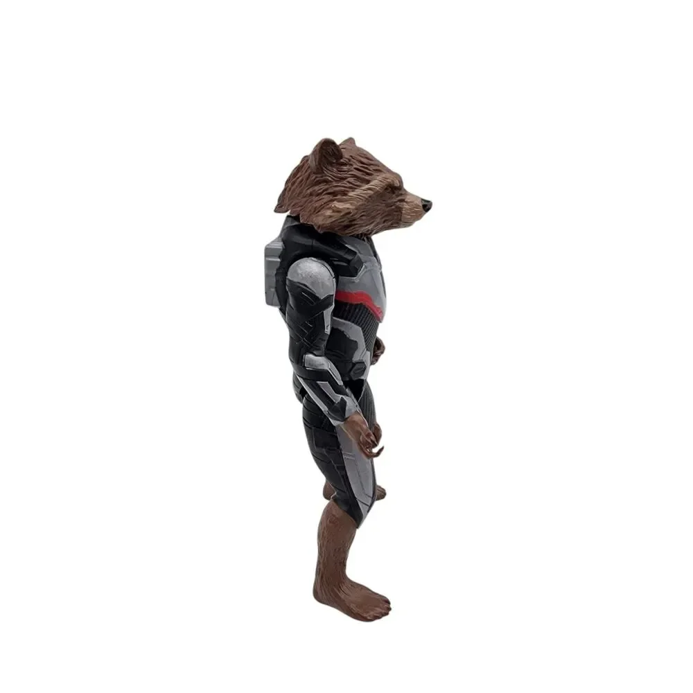 Marvel Avengers Endgame Rocket Raccoon Titan Hero Action Figure Team Suit